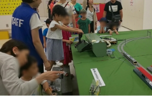 鉄道フェスティバルの様子